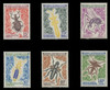 FSAT Scott #  46 - 51, 1972  Antarctic Insects (Set of 6)