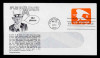 U.S. Scott #U580 (15c) "A" Eagle WINDOW Envelope First Day Cover.  Aristocrat cachet.