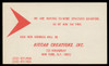 Riccar Creations, Inc., Moving Notice (On Scott #UX55) - Est. period of use, 1969.