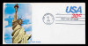 U.S. Scott #UC53 30c Statue of Liberty Envelope First Day Cover.  Sarzin Quadrocolorplus cachet.