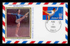 U.S. Scott #UXC18 21c 1980 Summer Olympics RE-ISSUE Postal Card First Day Cover. Colorano cachet.