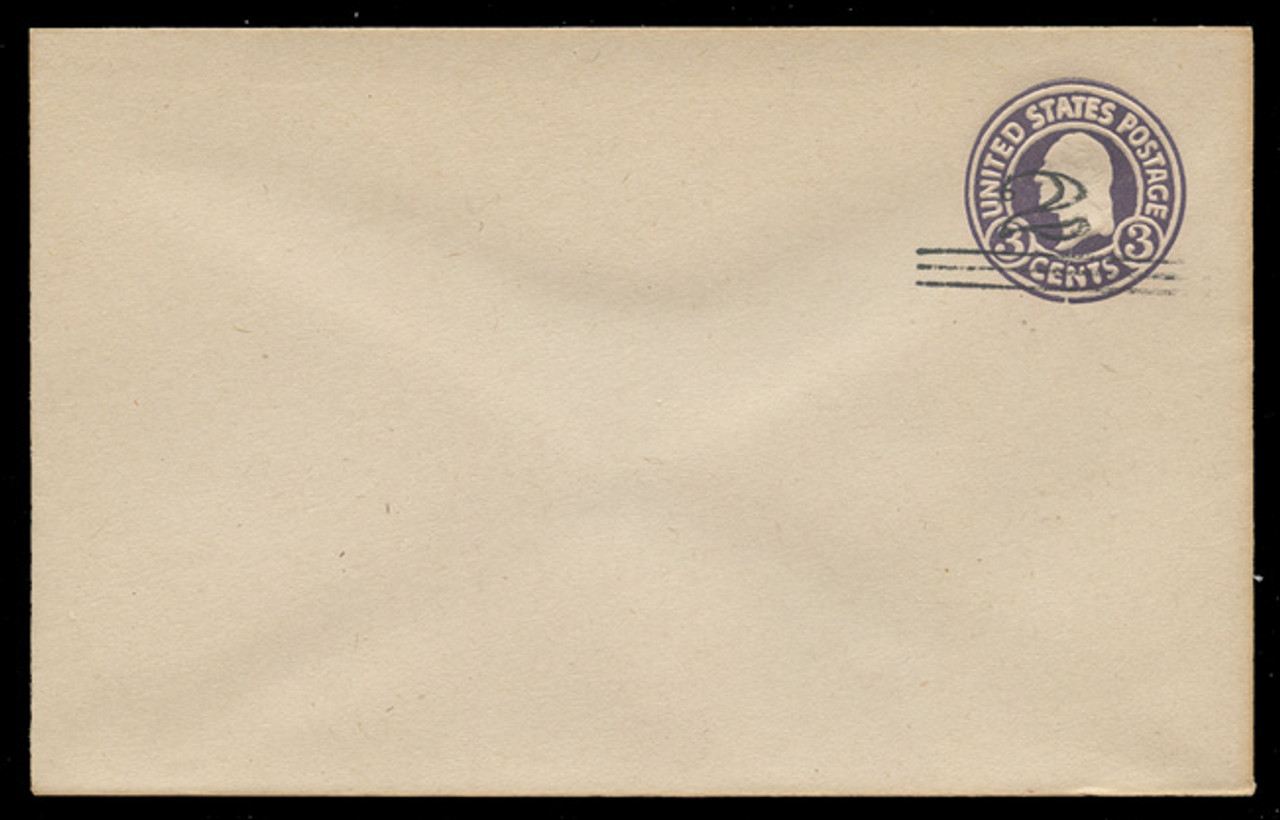 USA Scott # U 448/09, UPSS 2748/20, 1920-1 2c (Type 2 Sch) on 3c (U436a) Washington, dark violet on white, Die 1 - Mint (See Warranty)