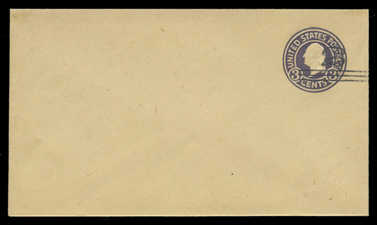 USA Scott # U 449/08, UPSS 2777/20, 1920-1 2c (Type 2 Sch) on 3c (U436a) Washington, dark violet on amber, Die 1 - Mint (See Warranty)
