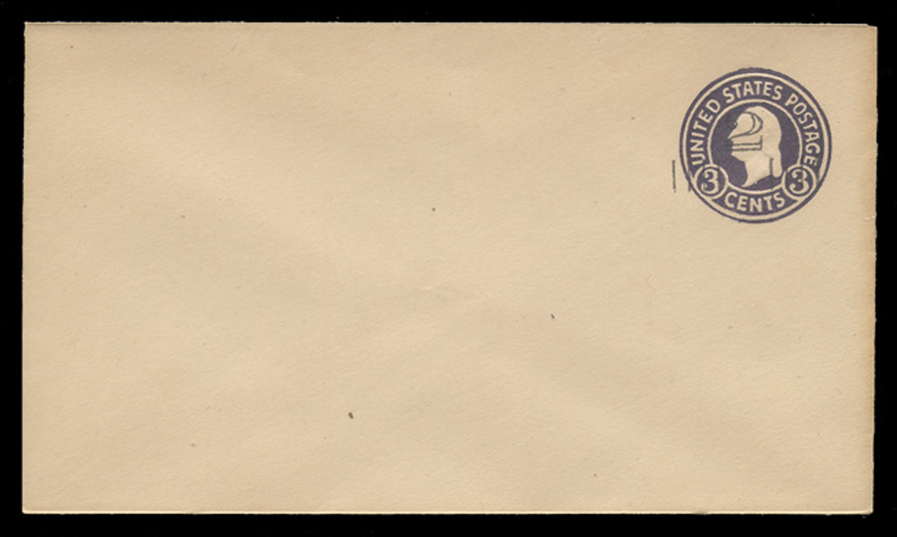 USA Scott # U 458/08, UPSS 2843/20, 1920-1 2c (Type 3 Sch) on 3c (U436a) Washington, dark violet on white, Die 1 - Mint (See Warranty)