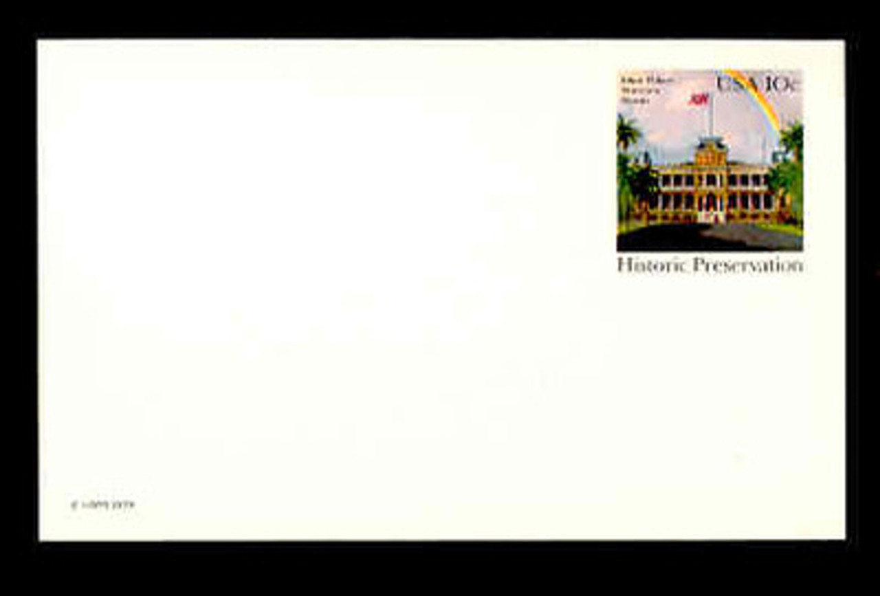 U.S. Scott # UX  81, 1979 10c Iolani Palace, Honolulu - Mint Postal Card