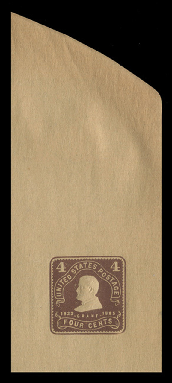 USA Scott # U 392, 1903 4c Grant, Scott Die U87, chocolate on manila - Mint Full Corner (See Warranty)