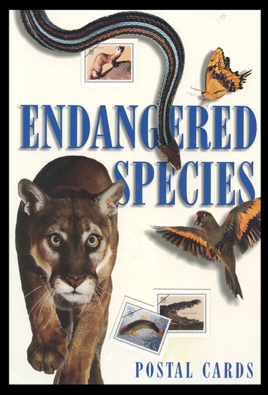 U.S. Scott # UX 264-78, 1996 20c Endangered Species - Mint Picture Postal Card Set of 15