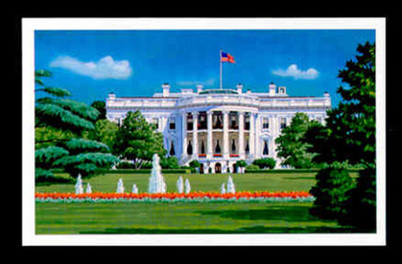 U.S. Scott # UX 143, 1989 15c The White House - Mint Picture Postal Card
