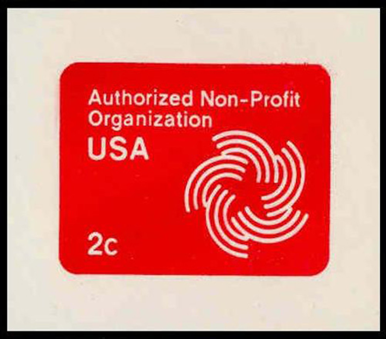 USA Scott # U 577 1976 2c Non-Profit Organization - Mint Cut Square