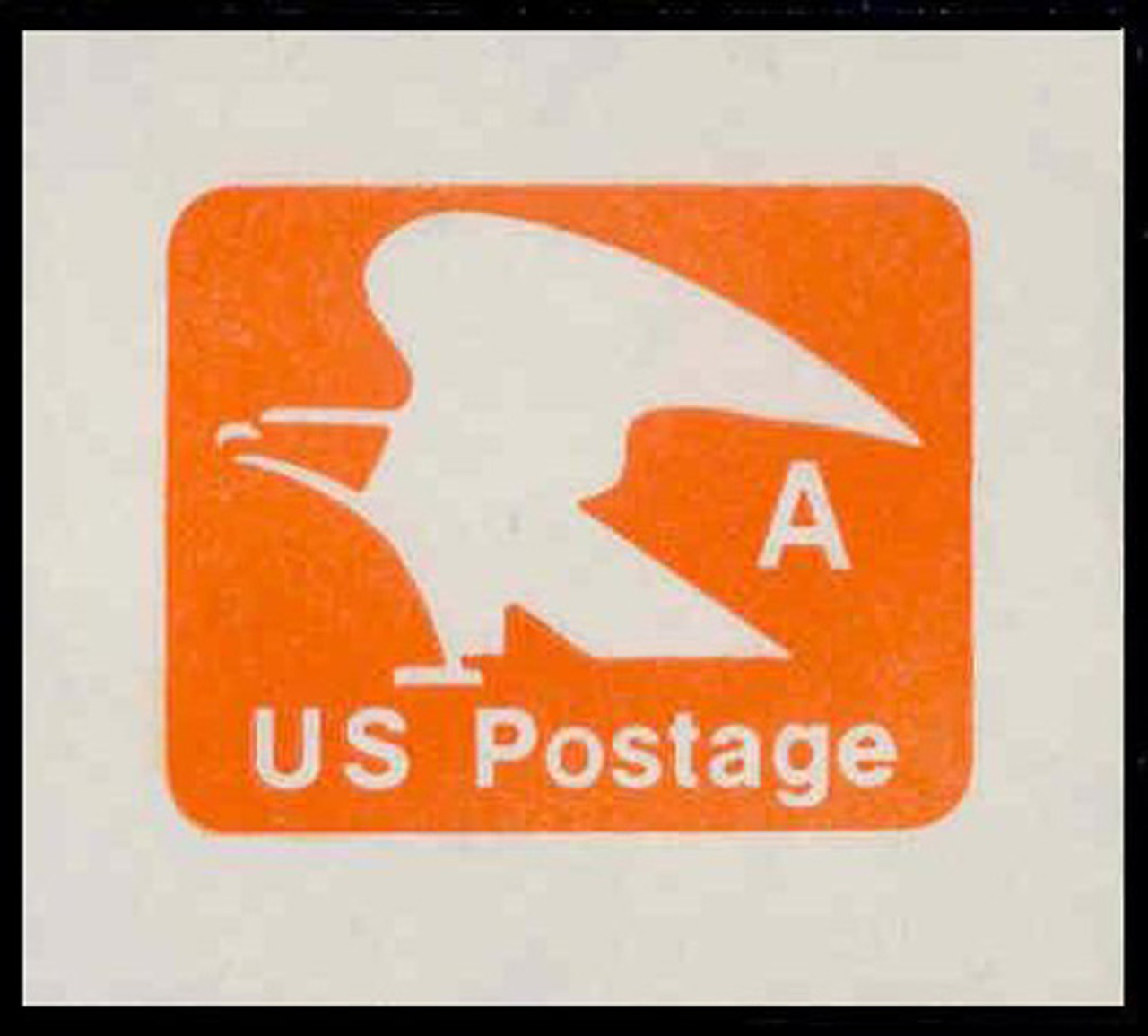 USA Scott # U 580 1978 (15c) "A" Eagle Non-Denominated Envelope - Mint Cut Square