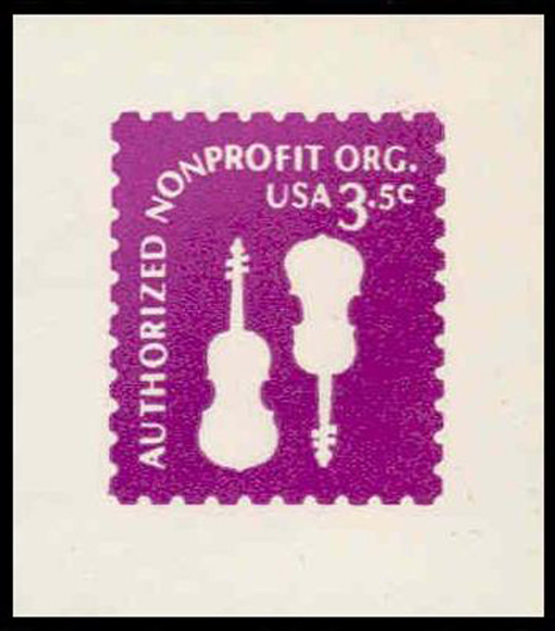 USA Scott # U 590 1980 3.5c Non-Profit Organization - Mint Cut Square