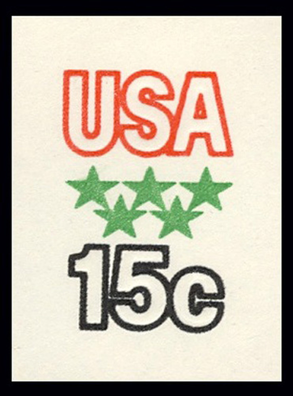 USA Scott # U 596 1979 15c 1980 Summer Olympics - Mint Cut Square