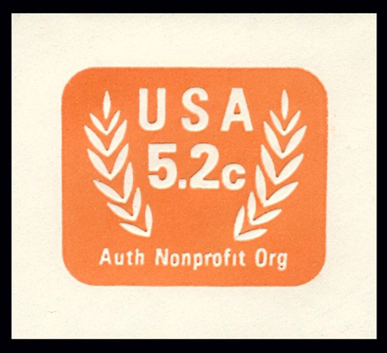 USA Scott # U 604 1983 5.2c Non-Profit Organization - Mint Cut Square