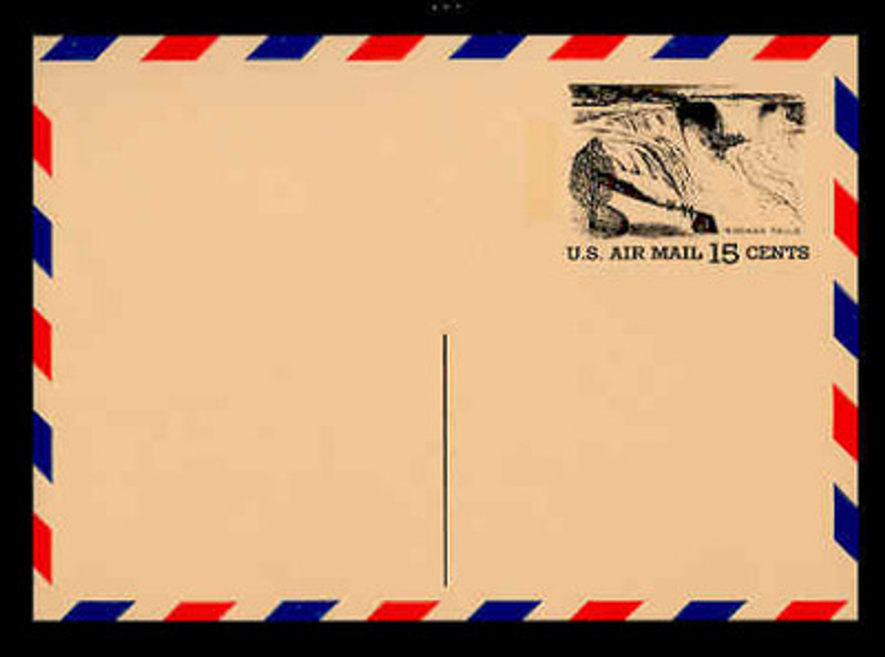 U.S. Scott # UXC 13, 1972 15c Tourism - Niagara Falls - Mint Postal Card