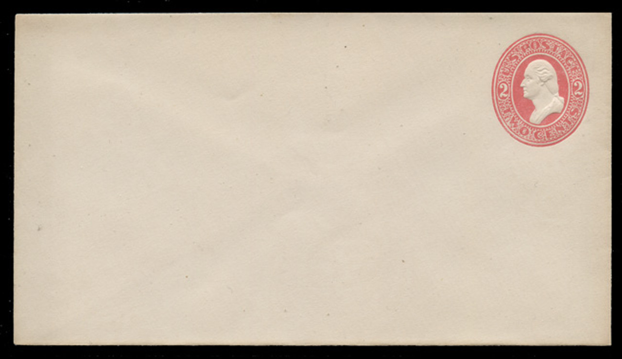 USA Scott # U 227/10, UPSS #651/06 1883 2c Washington, red on white - Mint (See Warranty)