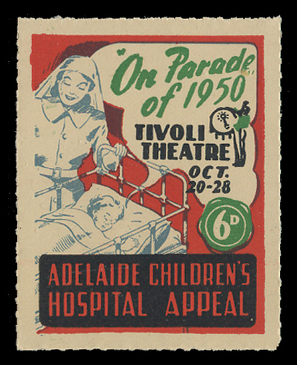 AUSTRALIA - 1950 - Adelaide Children's Hospital - Tivoli Theater