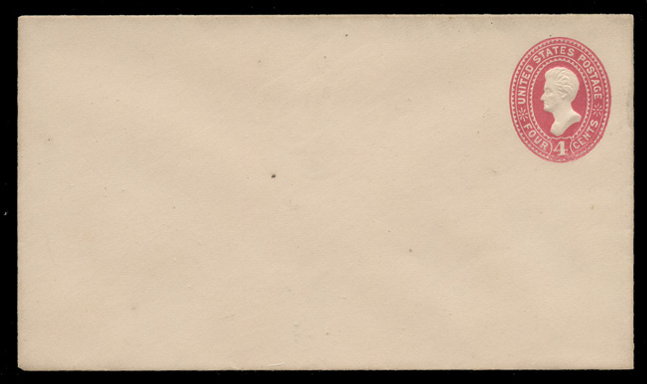 USA Scott # U 324/08, UPSS #1063/07 1887-94 4c Jackson, carmine on white - Mint (See "Other Details")
