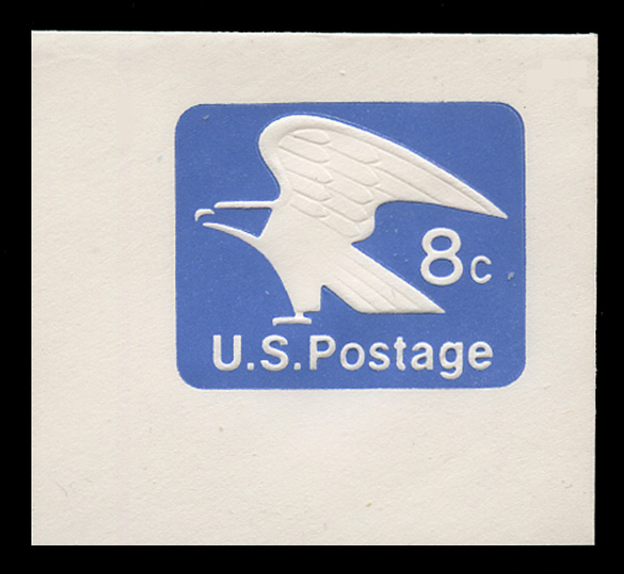 U.S. Scott # U 557 1971 8c Eagle - Mint Full Corner