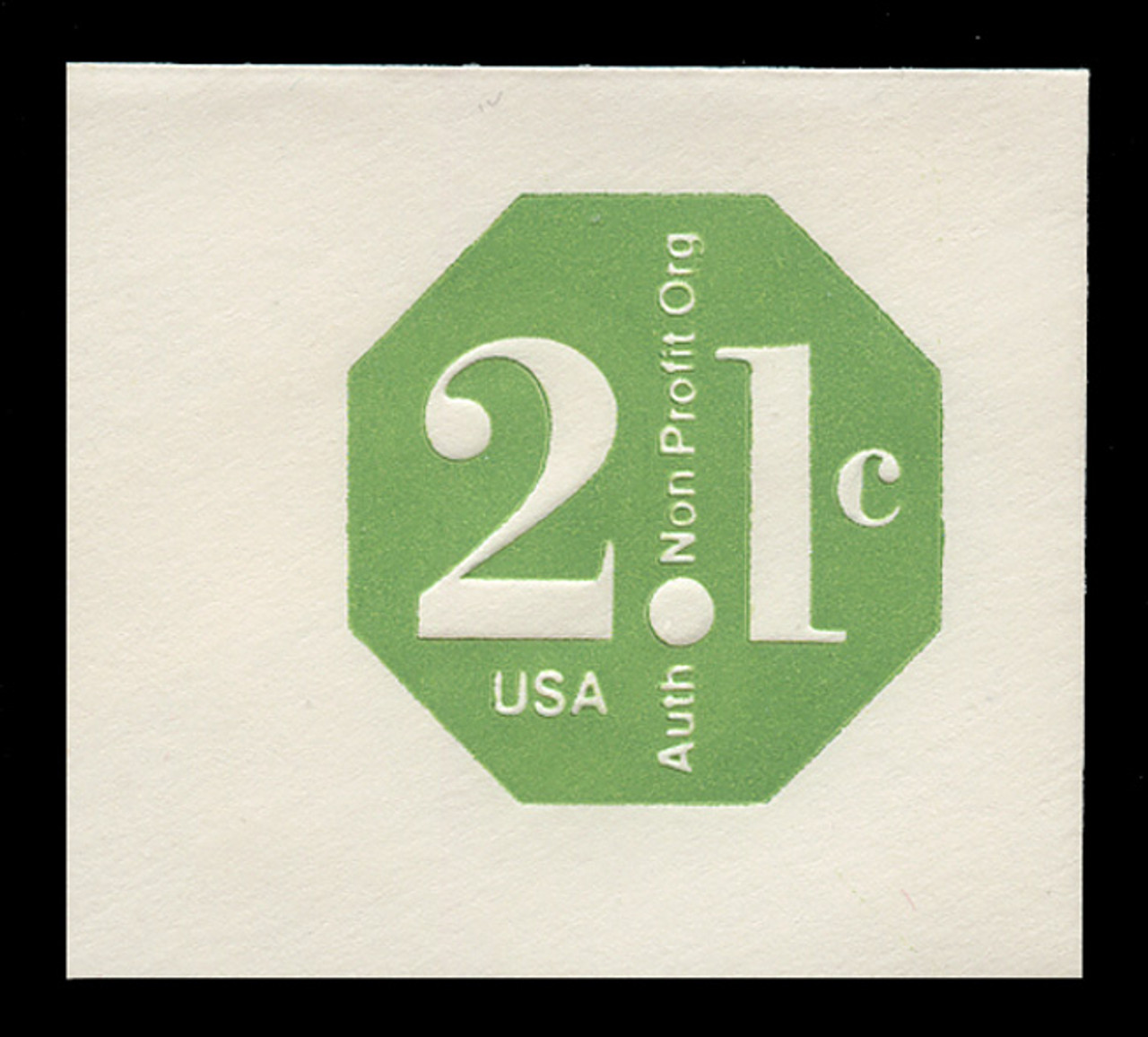 U.S. Scott # U 578 1977 2.1c Non-Profit Organization - Mint Full Corner