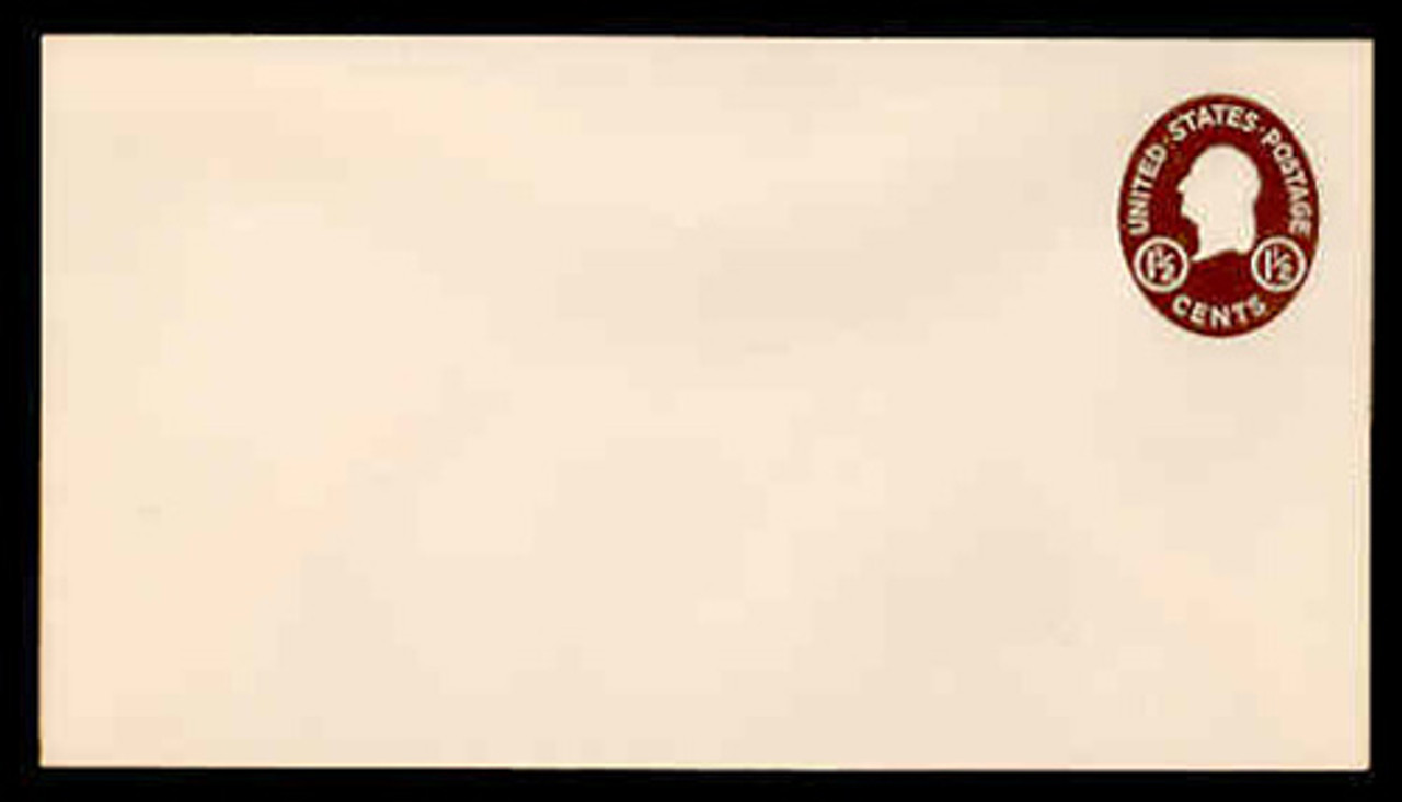 U.S. Scott # U 535, 1952 1½c Washington - Mint Envelope, UPSS Size 10