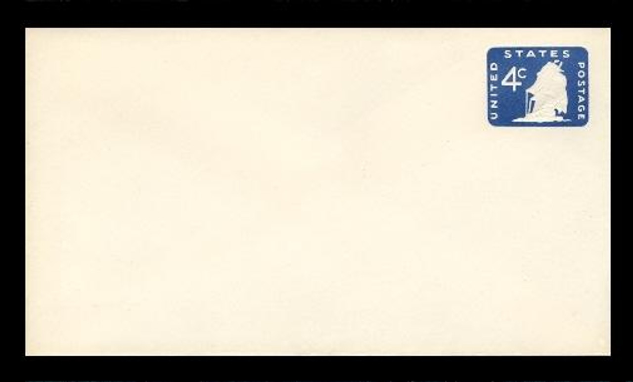 U.S. Scott # U 549FL 1965 4c Old Ironsides - Fluorescent Paper - Mint Envelope, UPSS Size 12