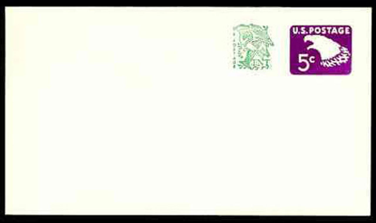 U.S. Scott # U 553, 1968 5c (U550) + 1c Eagle - Mint Envelope, UPSS Size 12