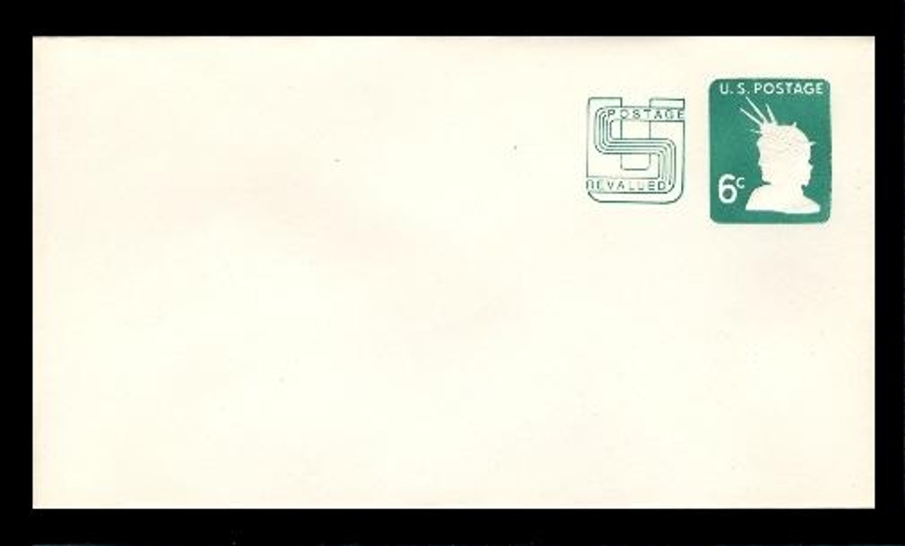 U.S. Scott # U 561, 1971 6c (U551) + 2c Head of Statue of Liberty - Mint Envelope, UPSS Size 12