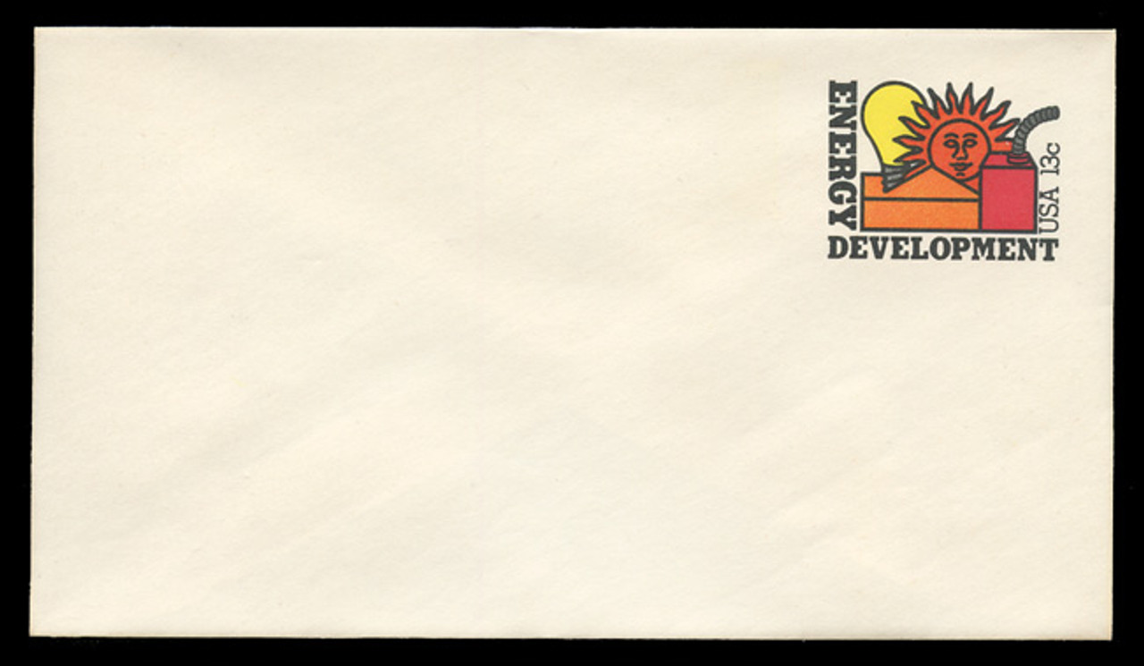 U.S. Scott # U 585 1977 13c Energy Development - Mint Envelope, UPSS Size 12