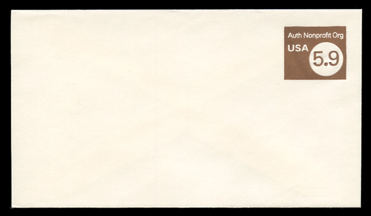 U.S. Scott # U 591 1982 5.9c Non-Profit Organization - Mint Envelope, UPSS Size 12