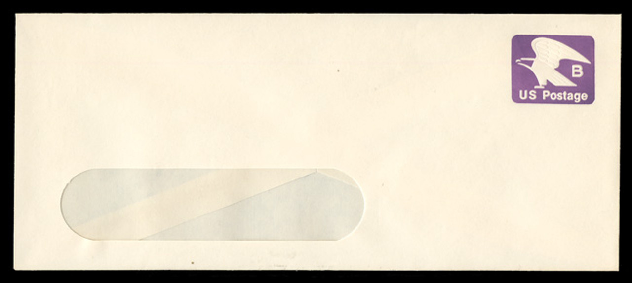 U.S. Scott # U 592 1981 (18c) "B" Eagle Non-Denominated Envelope - Mint Envelope, UPSS Size 23-WINDOW