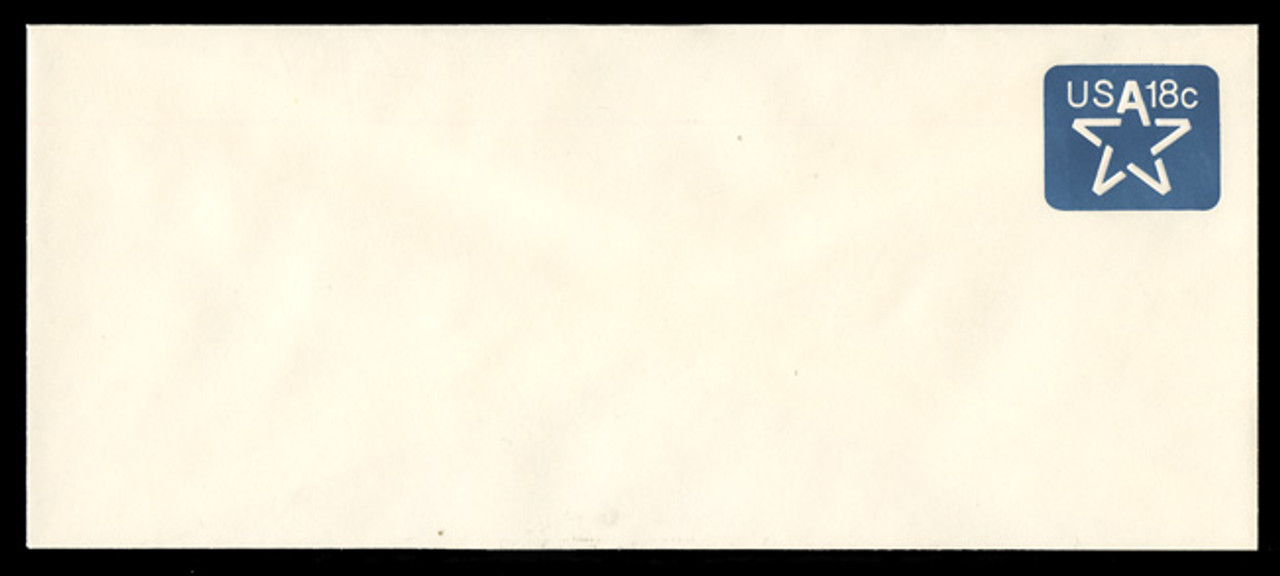 U.S. Scott # U 593 1981 18c Star & U.S.A. - Mint Envelope, UPSS Size 23