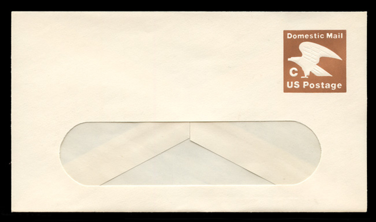 U.S. Scott # U 594 1981 (20c) "C" Eagle Non-Denominated Envelope - Mint Envelope, UPSS Size 12-WINDOW