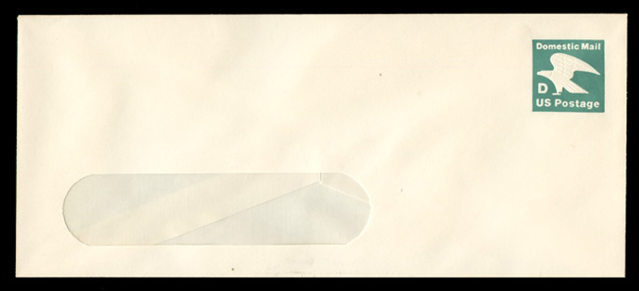 U.S. Scott # U 607 1985 (22c) "D" Eagle Non-Denominated Envelope - Mint Envelope, UPSS Size 23-WINDOW