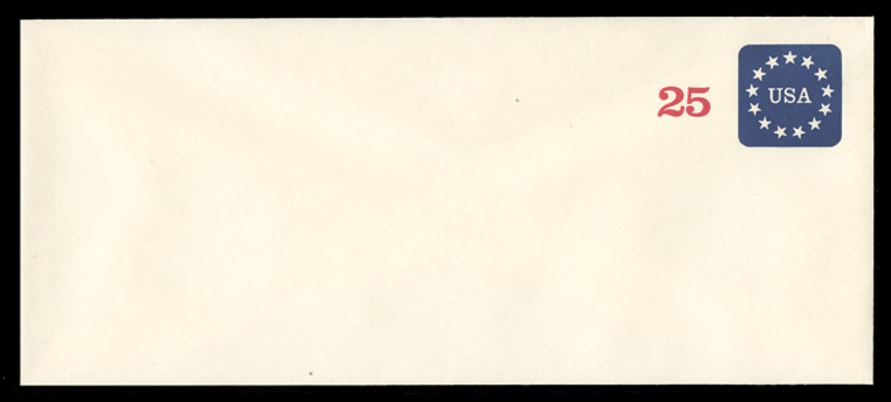 U.S. Scott # U 611 1988 25c Stars & U.S.A. - Mint Envelope, UPSS Size 23