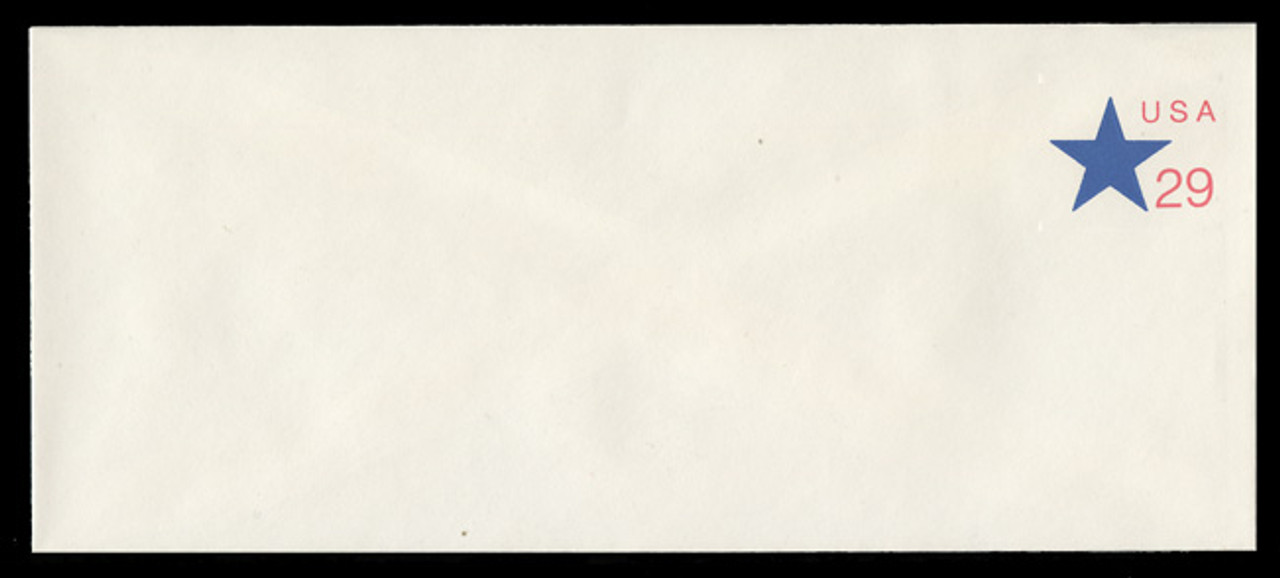 U.S. Scott # U 619R 1991 29c Star & U.S.A., Recycled - Mint Envelope, UPSS Size 23