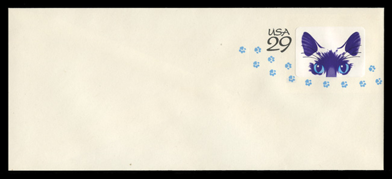 U.S. Scott # U 630 1993 29c Kitten - Mint Envelope, UPSS Size 23