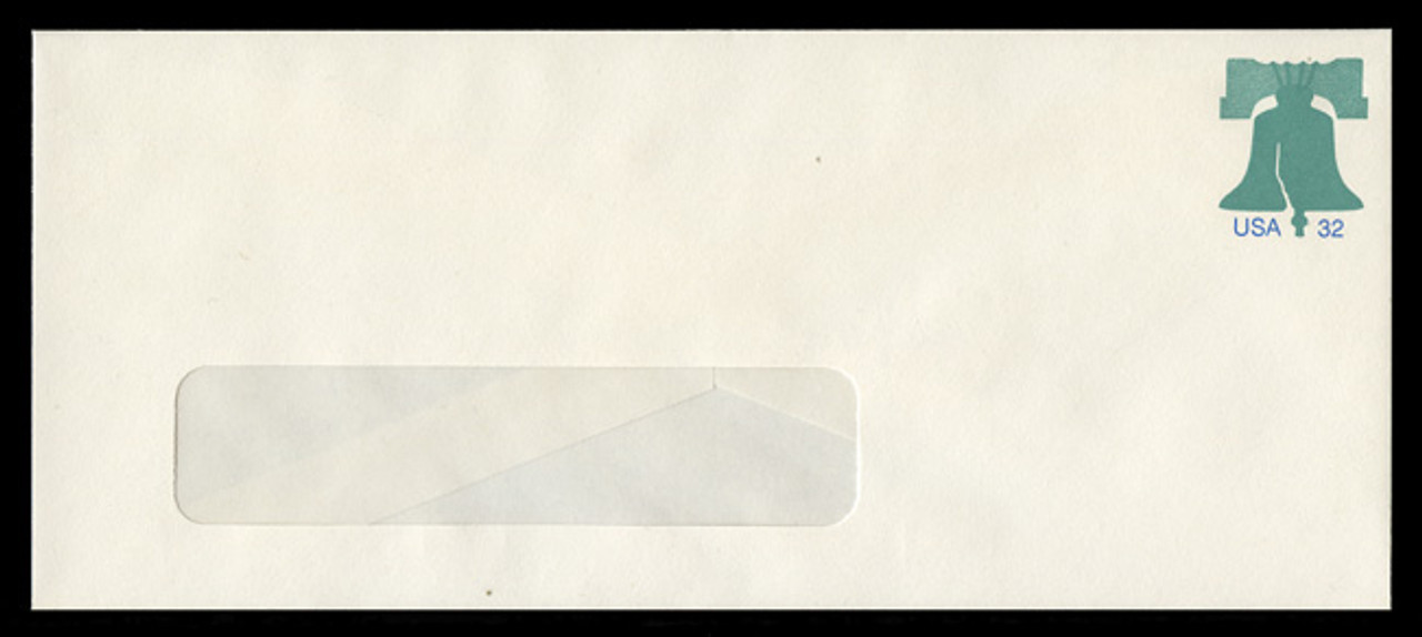 U.S. Scott # U 632 1995 32c Liberty Bell - Mint Envelope, UPSS Size 23-WINDOW