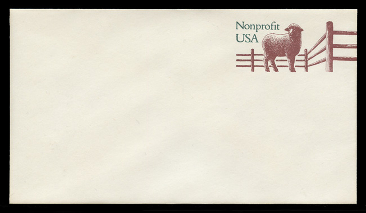 U.S. Scott # U 635 1995 (5c) Sheep - Non-Profit Organization - Mint Envelope, UPSS Size 12