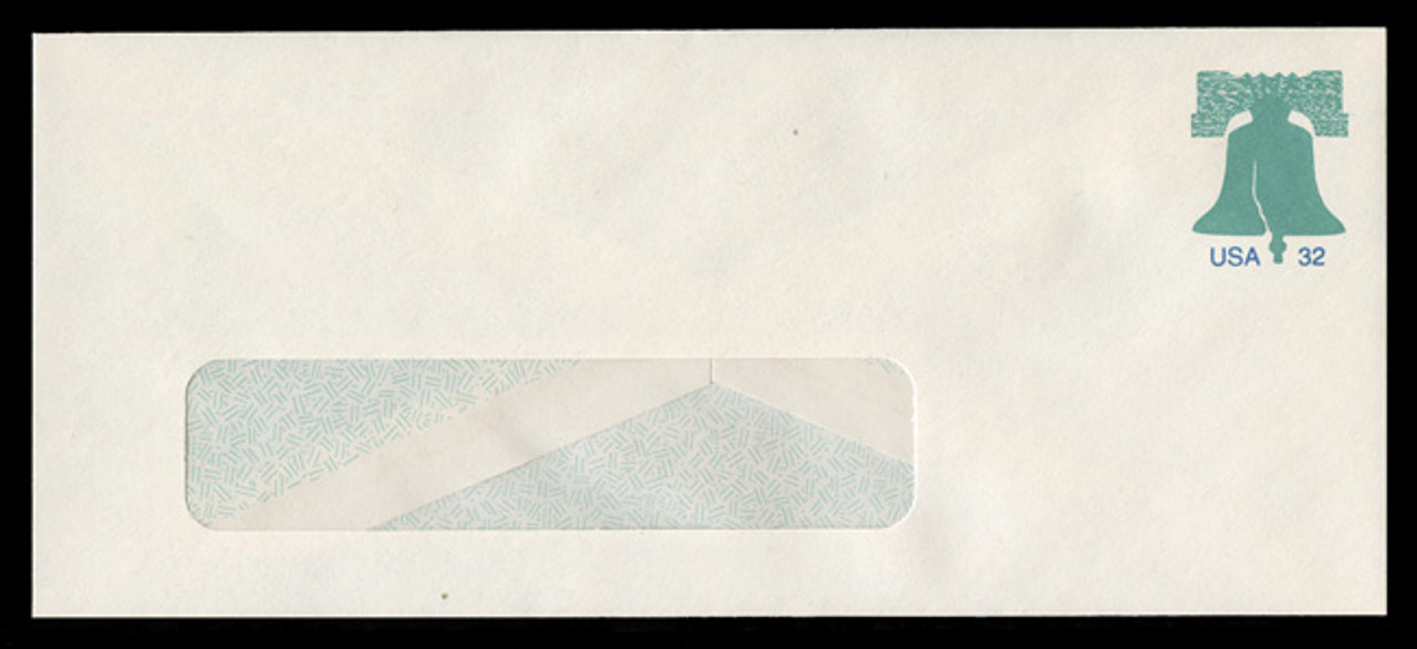 U.S. Scott # U 638 1995 32c Liberty Bell - Mint Envelope, UPSS Size 21-WINDOW