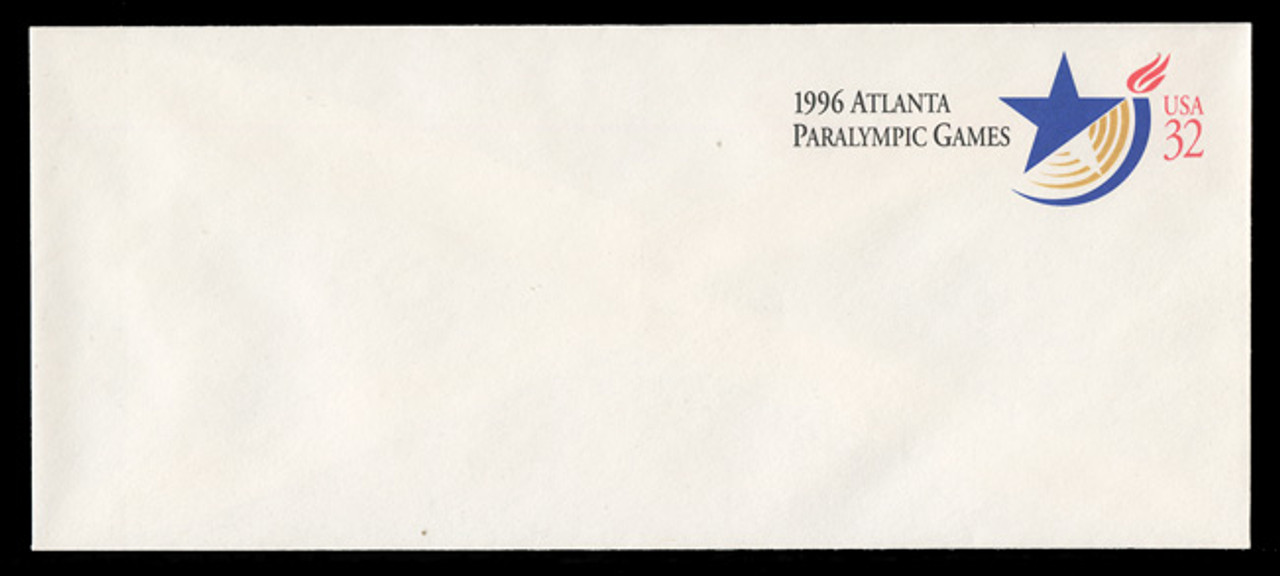 U.S. Scott # U 641 1996 32c 1996 Atlanta Paralympic Games - Mint Envelope, UPSS Size 23