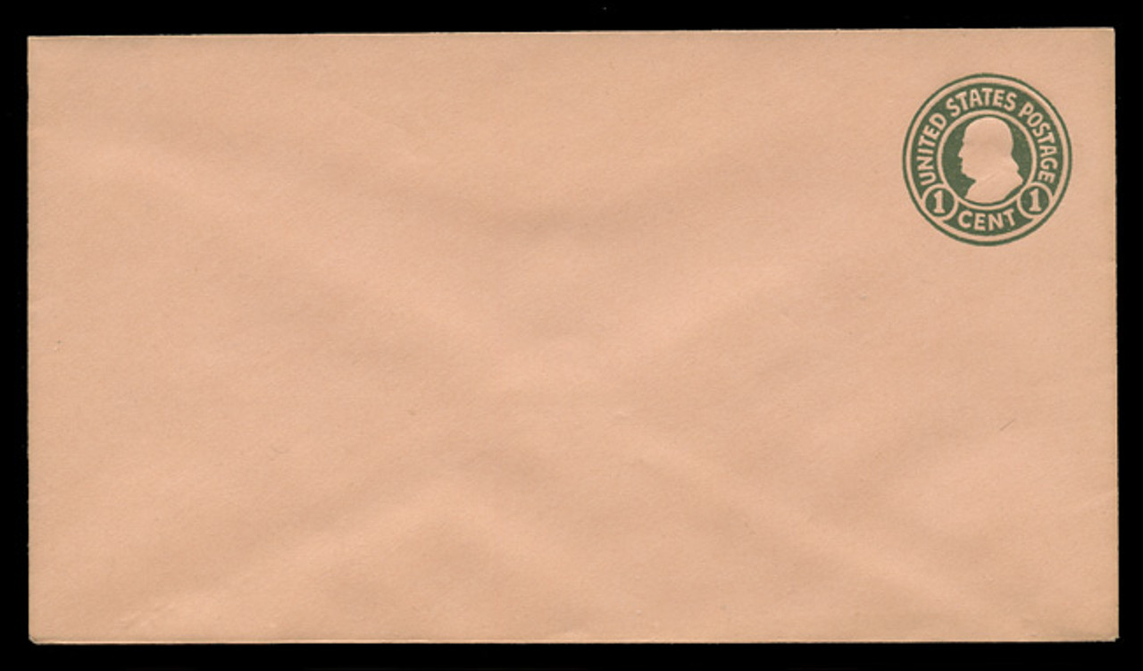 U.S. Scott # U 422, 1915-32 1c Franklin, green on buff, Die 1 - Mint Envelope, UPSS Size 13