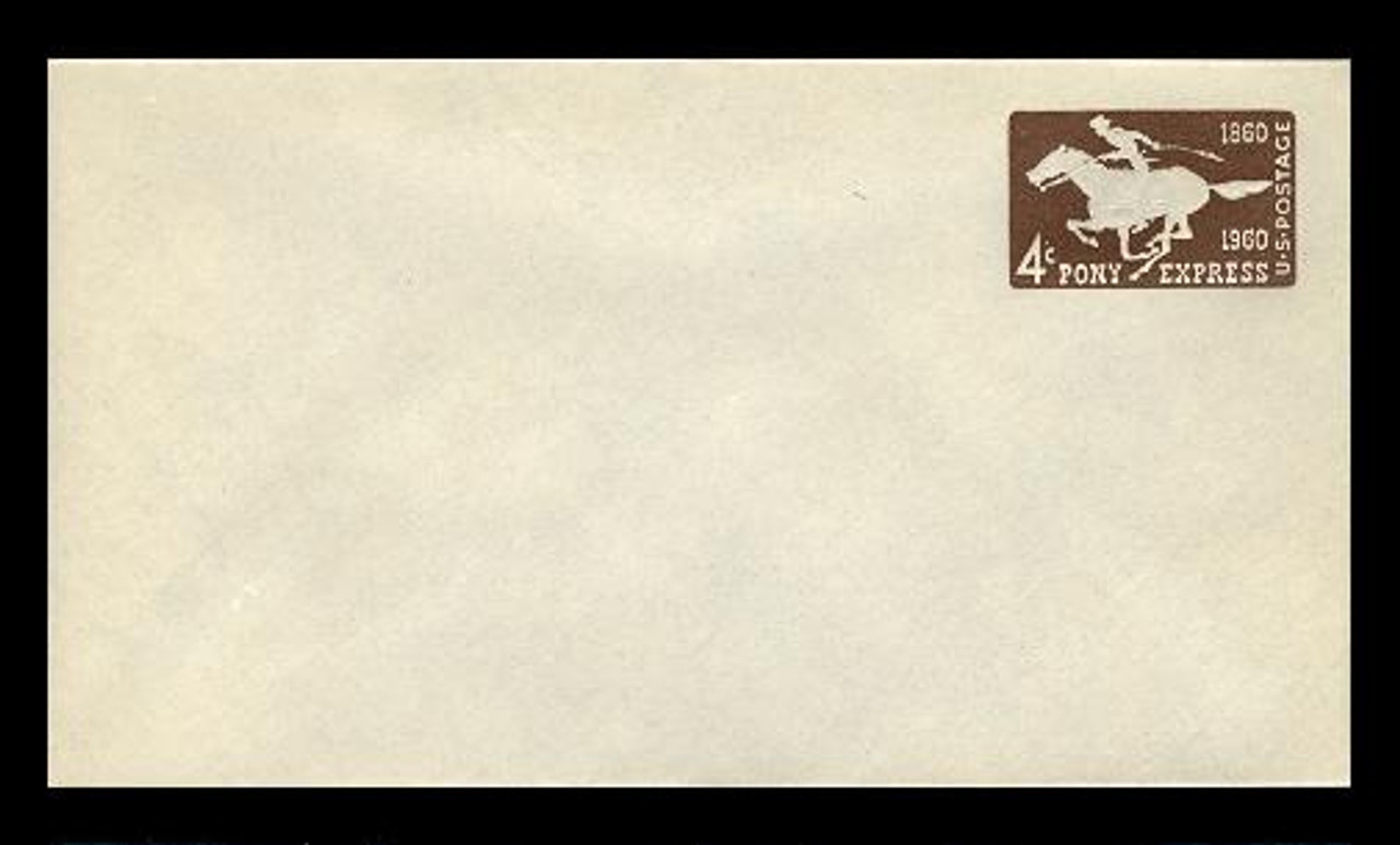U.S. Scott # U 543/12, UPSS #3487/46 1960 4c Pony Express Centennial - Mint (See Warranty)