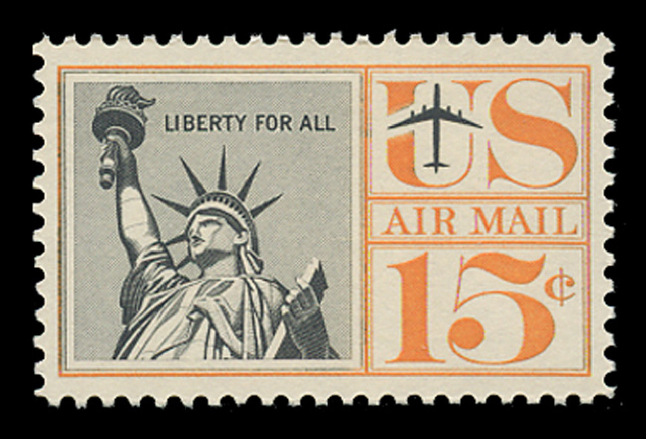 U.S. Scott # C  58, 1959 15c Statue of Liberty