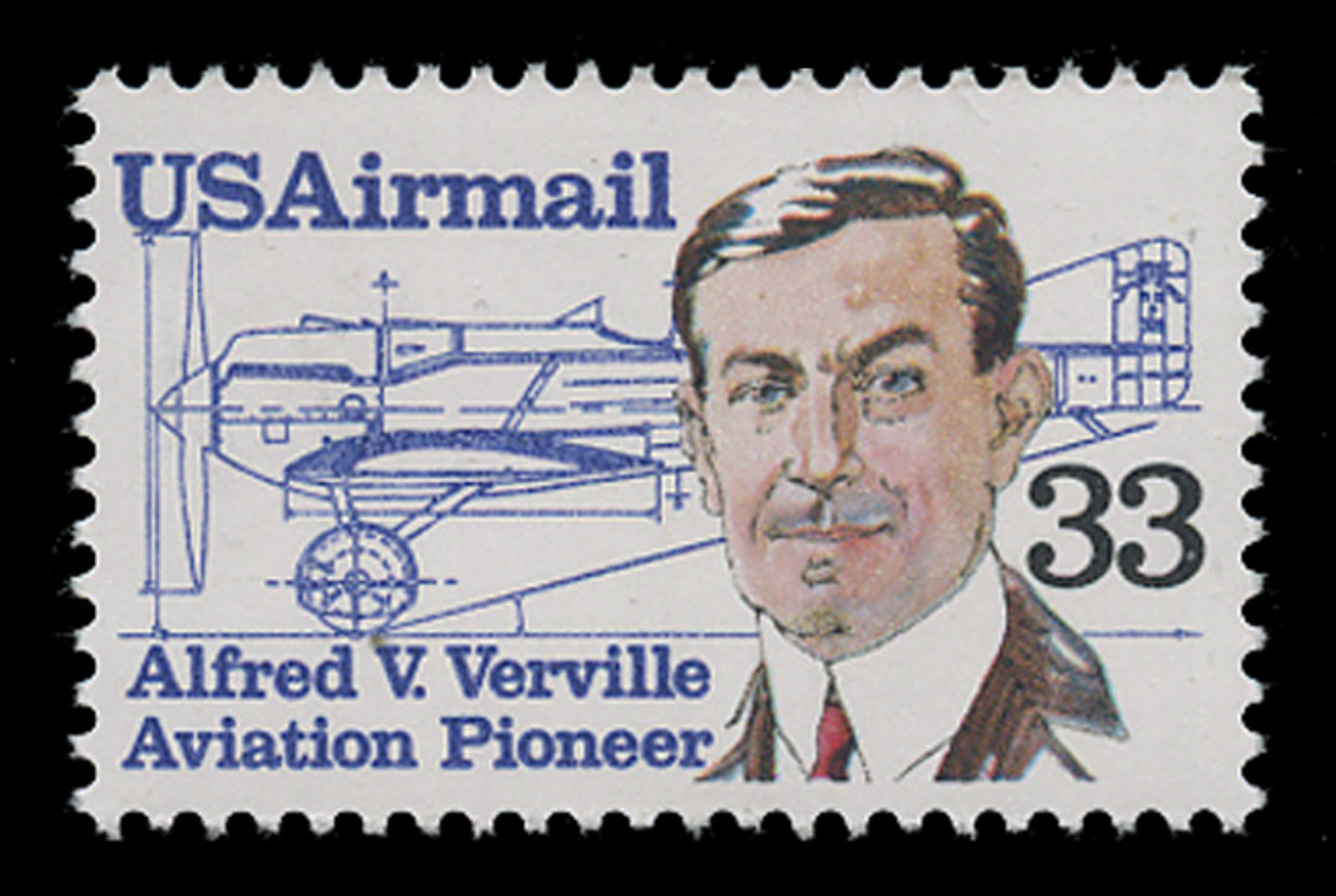 U.S. Scott # C 113, 1985 33c Alfred V. Verville