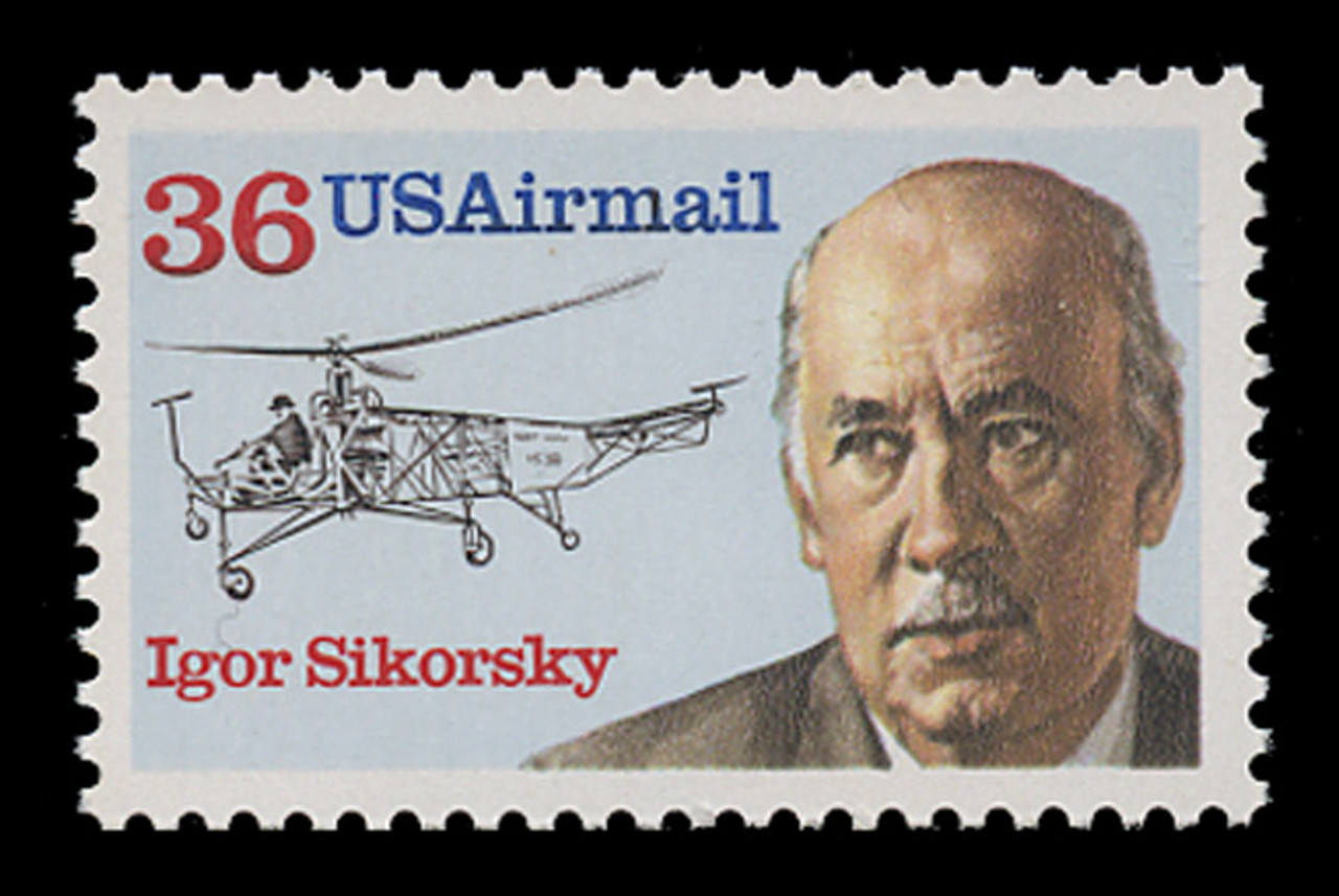 U.S. Scott # C 119, 1988 36c Igor Sikorsky