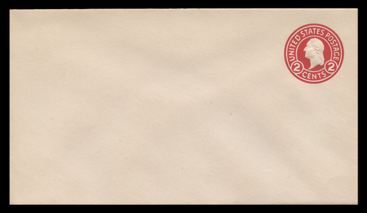 U.S. Scott # U 429f/10, UPSS #2263/35 1915-32 2c Washington, carmine on white, Die 7 - Mint (See Warranty)