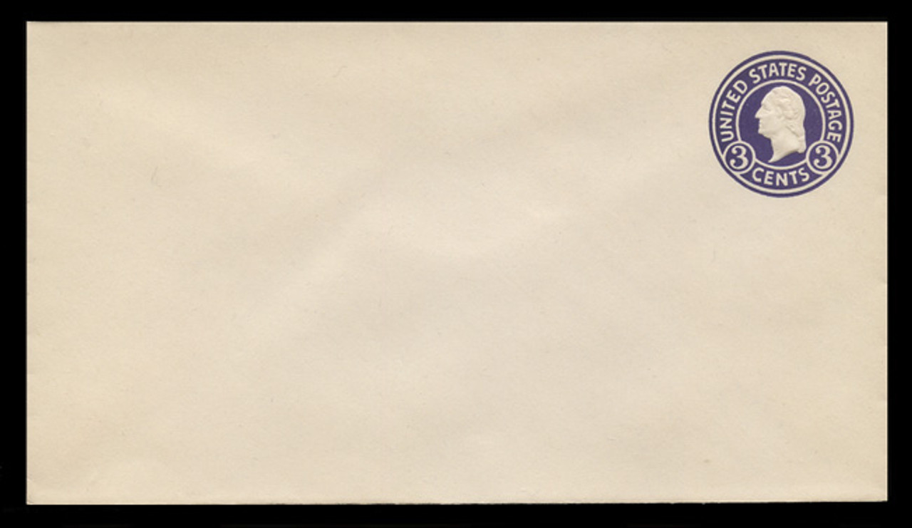 U.S. Scott # U 436/10, UPSS #2560/38 1915-32 3c Washington, purple on white, Die 1 - Mint (See Warranty)