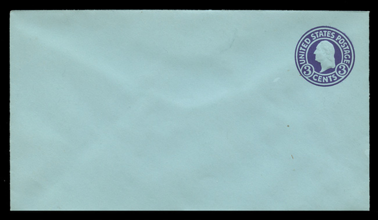 U.S. Scott # U 439/10, UPSS #2649/35 1915-32 3c Washington, purple on blue, Die 1 - Mint (See Warranty)