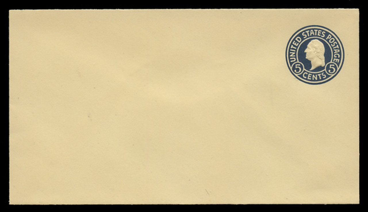 U.S. Scott # U 444/10, UPSS #2717/29 1915-32 5c Washington, blue on amber - Mint (See Warranty)