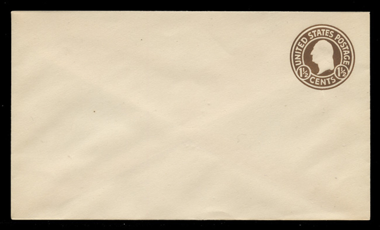 U.S. Scott # U 481/08, UPSS #2142/26 1925 1 ½c Franklin, brown on white, Die 1 - Mint (See Warranty)